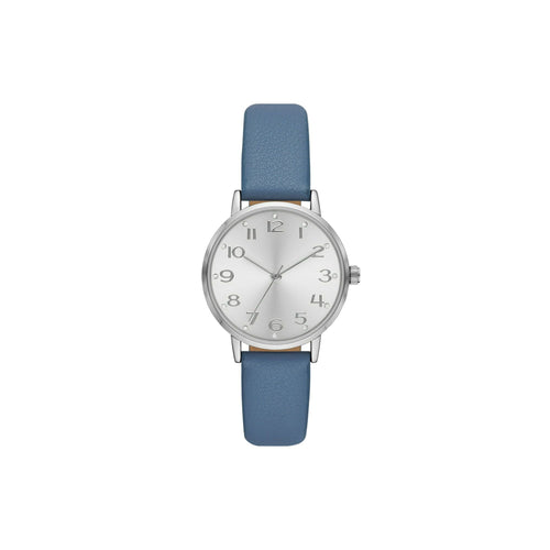 Time and Tru Women's Crystal Accent Silver Tone Watch EasyOptionXY LLC