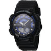 Casio Men's Analog-Digital World Time 100m Black Resin Watch AEQ110W-2A2V EasyOptionXY LLC