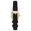Time and Tru Women's Gold Tone Oval Watch with Faux Leather Strap EasyOptionXY LLC