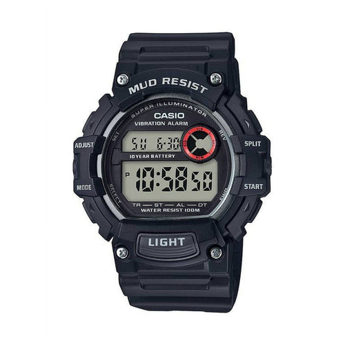 Casio Men's Mud-Resistant Sport Watch, Black - TRT-110H-1AVCF EasyOptionXY LLC