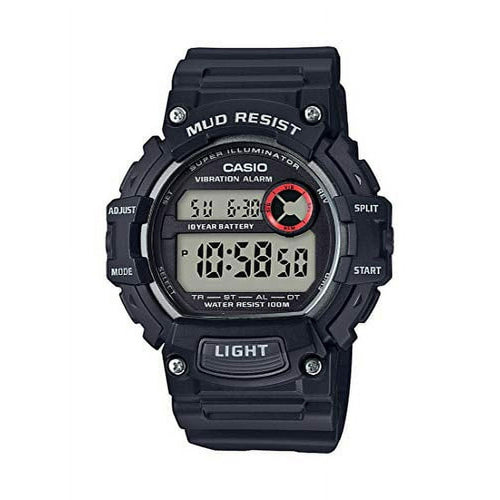 Casio Men's Mud-Resistant Sport Watch, Black - TRT-110H-1AVCF EasyOptionXY LLC