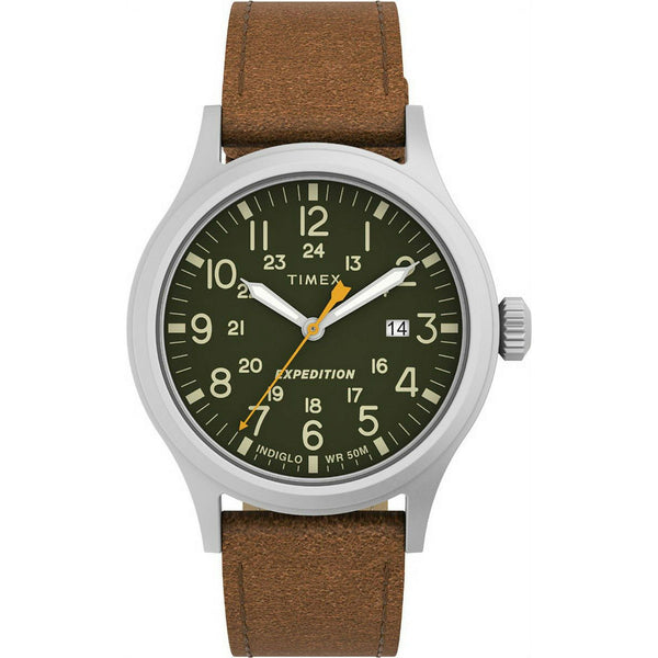 Timex Men's Expedition Scout Brown Strap Watch EasyOptionXY LLC