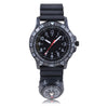 George Adult Male Analog Watch in Black Silicone with Compass (42039WMM) EasyOptionXY LLC