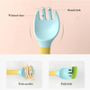 FACEGA Baby Training Spoons Forks 1 Sets with Travel Case, Toddler Feeding Utensils Set Children Tableware Travel Set BPA Free Self-Feeding Learning Spoons Forks for Kids Yellow EasyOptionXY LLC