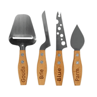 Boska Holland Explore Geneva Stainless Steel Cheese Slicer & Knife 4pc Set EasyOptionXY LLC