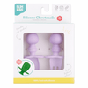Bumkins Baby Feeding Chewtensils, Training Fork and Spoon Set, Utensils Ages 6 Mos+ (Lavender) EasyOptionXY LLC