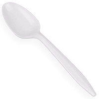 Comfy Package Plastic Spoons Disposable Cutlery Teaspoon Set, 1000-Pack EasyOptionXY LLC