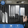 XYJ Authentic Since 1986,Professional Knife Sets for Master Chefs,8-pcs Chef Knife Set with Bag,Sheath,Sharpener Rod,Culinary Kitchen Butcher Meat Knives,Cooking Slicing,Chopping,Stainless Steel EasyOptionXY LLC