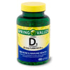 Spring Valley Vitamin D3 Softgels; 25mcg; 1; 000 IU; 450 Count EasyOptionXY LLC