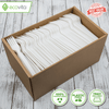 100% Compostable Forks - Disposable Eco Fork Utensil Sets 500 PCS - Eco Friendly Alternative to Plastic Forks | Ecovita EasyOptionXY LLC