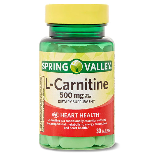 Spring Valley L Carnitine Amino Acid Supplement; Unflavored; 30 Count EasyOptionXY LLC