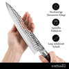 Kirosaku Premium Damascus Kitchen Knife 20cm - Extremely Sharp Kitchen Knife Made EasyOptionXY LLC