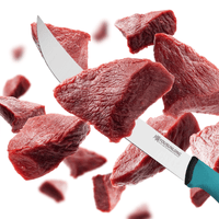 YOUSUNLONG Cimeter Butcher Knife 10 inch - Premium High-carbon Molybdenum Steel Blade and Santoprene Handle EasyOptionXY LLC