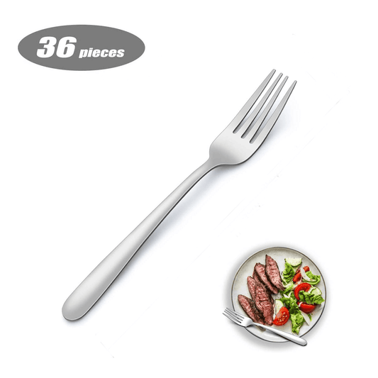 Bestdin Salad Forks, 36 Pieces Stainless Steel Forks Set, 5.9 Inch, Forks Cutlery Only, Dishwasher Safe, Mirror Polished, Cake Forks, Dessert Forks and Dinner Forks for Home Kitchen & Restaurant EasyOptionXY LLC