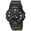 Casio Men's Analog-Digital World Time Watch, Green/Black - HDC700-3AV EasyOptionXY LLC