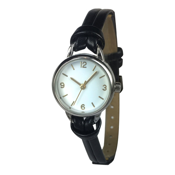 Time and Tru Women's White Dial Wristwatch with PU Strap EasyOptionXY LLC