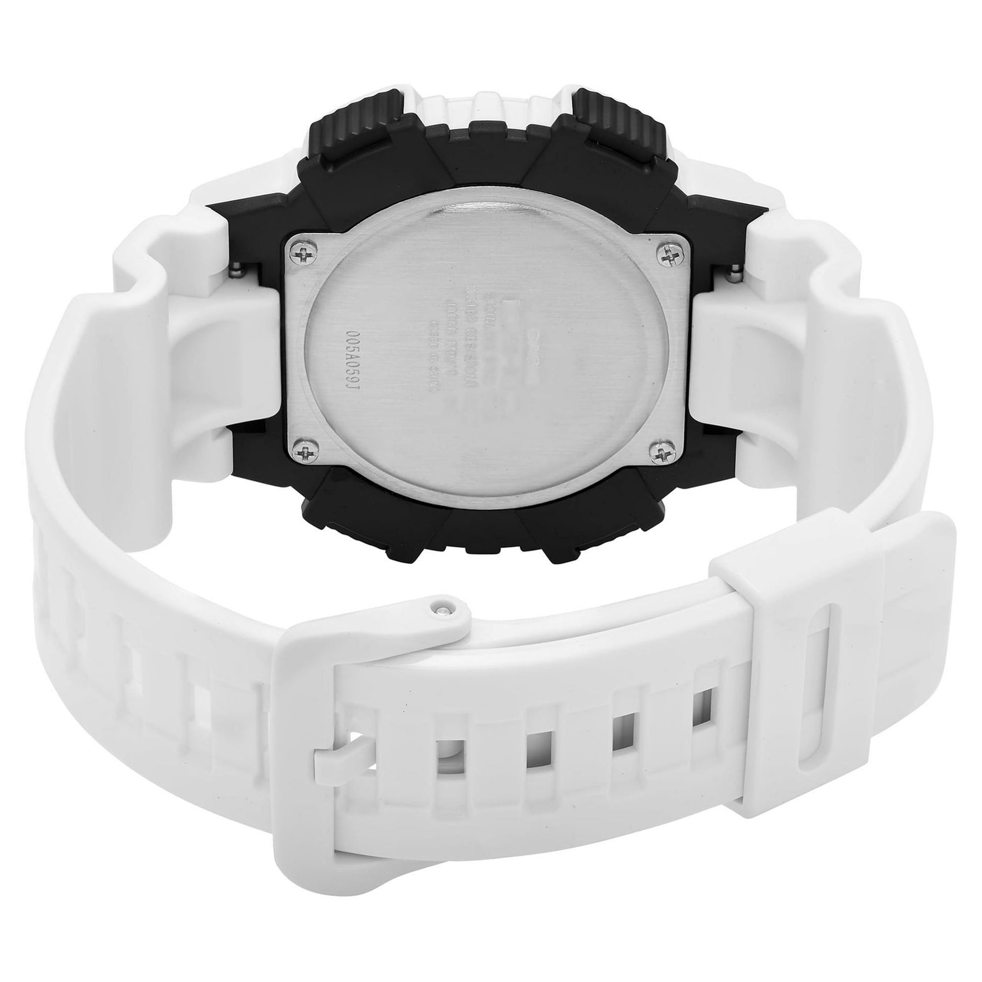 Casio Men's Solar Sport Combination Watch, White Glossy Resin Strap AQS810WC-7AVCF EasyOptionXY LLC