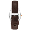 George Mens Casual Brown Watch with Traditional Strap EasyOptionXY LLC