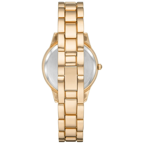 Time and Tru Women's Gold Tone Watch and Charm Bracelet Set (FMDXTT038) EasyOptionXY LLC
