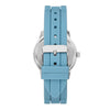 Time and Tru Ladies' Watch with Silver Round Case, Light Blue Bezel, Light Blue Sunray Dial and Light Blue Soft Silicone Strap (FMDOTT107) EasyOptionXY LLC