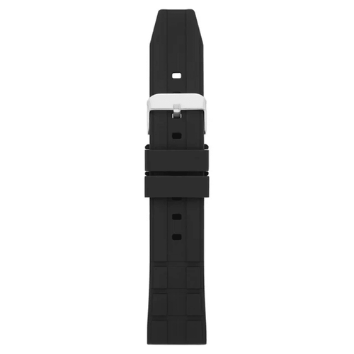 22mm Black Silicone Replacement Sport Watch Band (FMDBA015) EasyOptionXY LLC