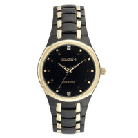 Elgin Adult Male Analog Watch in Black and Gold with Black Dial (FG8021) EasyOptionXY LLC