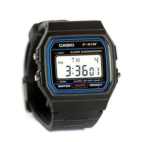Casio Men's F91W-1 Classic Black Digital Resin Strap Watch EasyOptionXY LLC