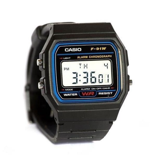Casio Men's F91W-1 Classic Black Digital Resin Strap Watch EasyOptionXY LLC