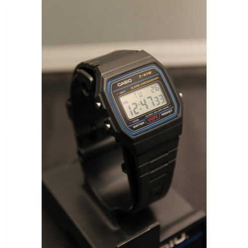 Casio Men's F91W-1 Classic Black Digital Resin Strap Watch EasyOptionXY LLC
