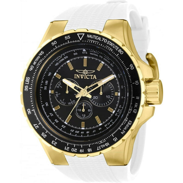 Invicta Aviator GMT Quartz Black Dial Men's Watch 39312 EasyOptionXY LLC