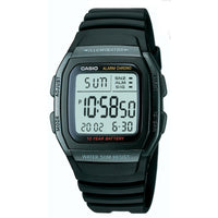 Casio Men's Black Sport Digital Watch with Resin Strap W96H-1BV EasyOptionXY LLC
