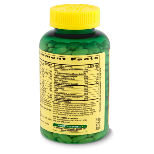 Spring Valley Hair; Skin & Nails Dietary Supplement; 240 Count EasyOptionXY LLC