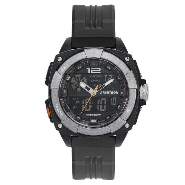 Armitron Unisex Sport Black Digital Watch with Flexible Band EasyOptionXY LLC