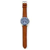 U.S. Polo Assn. Adult Male Vintage Watch with Blue and Silver (USC50588WM) EasyOptionXY LLC