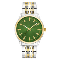 George Men's Casual Green Metal Watch EasyOptionXY LLC