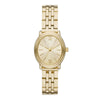 Time & Tru Women's Wristwatch: Gold Tone Oval Case and Dial, 5 Link Bracelet (FMDOTT097) EasyOptionXY LLC