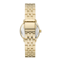 Time & Tru Women's Wristwatch: Gold Tone Oval Case and Dial, 5 Link Bracelet (FMDOTT097) EasyOptionXY LLC
