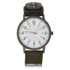 George Analog Unisex Watch in Green with Nylon Strap and Compass (4183Wmm) EasyOptionXY LLC