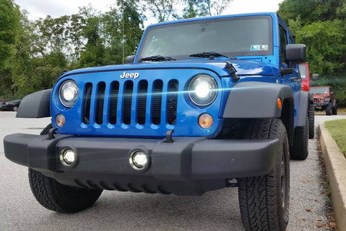Morimoto Jeep Wrangler JK (07-18) XB LED Fog Lights OffRoadUSA.com