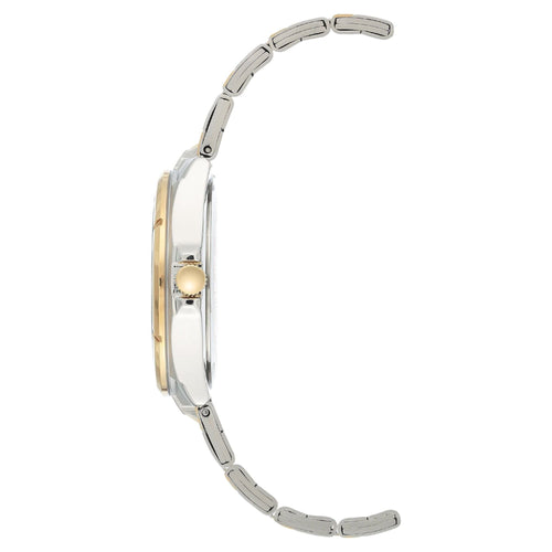 Armitron Men's Two-Tone and Brown Day Date Dress Watch with Classic Metal Watchband EasyOptionXY LLC