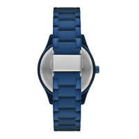 George Men's Watch with Blue Tone Round Case, Blue Sunray Dial and Blue 3 Link Bracelet (FMDOGE053) EasyOptionXY LLC