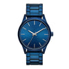George Men's Watch with Blue Tone Round Case, Blue Sunray Dial and Blue 3 Link Bracelet (FMDOGE053) EasyOptionXY LLC