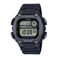 Casio DW291H-1AV Men's Heavy Duty Digital Sport Watch - Black/Silver EasyOptionXY LLC