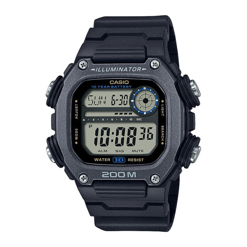 Casio DW291H-1AV Men's Heavy Duty Digital Sport Watch - Black/Silver EasyOptionXY LLC