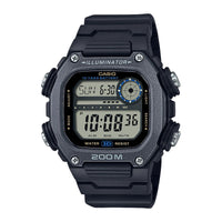 Casio DW291H-1AV Men's Heavy Duty Digital Sport Watch - Black/Silver EasyOptionXY LLC