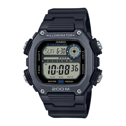 Casio DW291H-1AV Men's Heavy Duty Digital Sport Watch - Black/Silver EasyOptionXY LLC