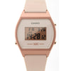 Casio Female Adult's Sports Digital Rose Gold Tone/Pink Resin Watch LW204-4A EasyOptionXY LLC