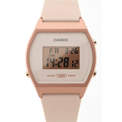 Casio Female Adult's Sports Digital Rose Gold Tone/Pink Resin Watch LW204-4A EasyOptionXY LLC