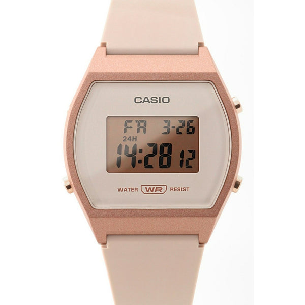Casio Female Adult's Sports Digital Rose Gold Tone/Pink Resin Watch LW204-4A EasyOptionXY LLC