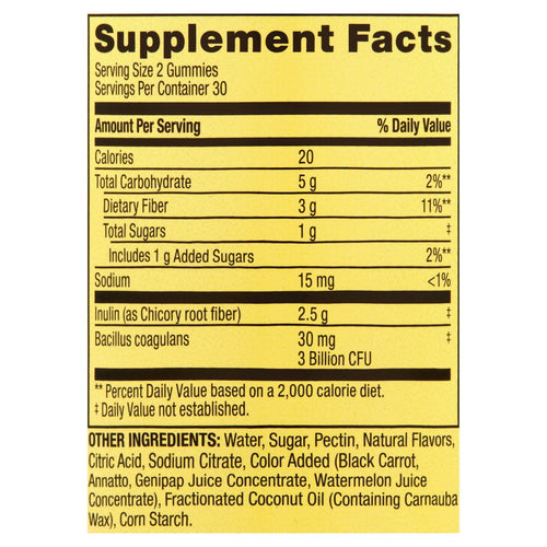 Spring Valley Adult Probiotic + Prebiotic Gummies; 60 Count EasyOptionXY LLC